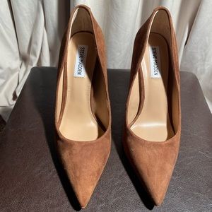 Steve Madden Vala Brown suede pumps